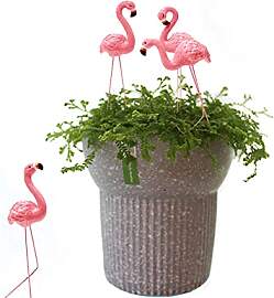 4 Stück Flamingo Garden Statues and Sculptures,