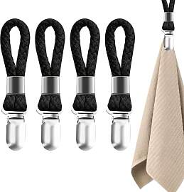 4 Stück Handtuchklammern, Handtuch Clips zum