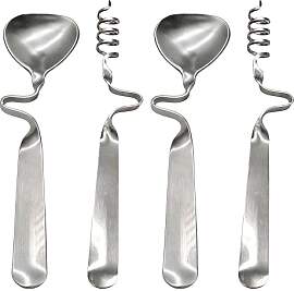4 Stück Honiglöffel Set, Küchenhelfer Set