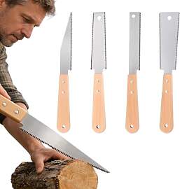 4 Stück Japansäge Handsäge 6" Holzsäge