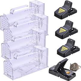 4 Stück Lebendfalle Maus Mausefalle Lebend + 4