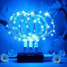 4 Stück LED Lichterkette, 20LED 2M / 6.6Ft USB