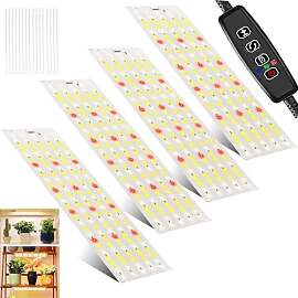 4 Stück Pflanzenlampe, 540 LEDs Vollspektrum