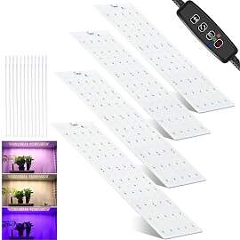 4Stück Pflanzenlampe LED Vollspektrum, 540 LEDs