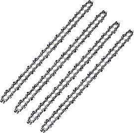 4 Stück Sägekette 35cm 3/8" 1,3mm