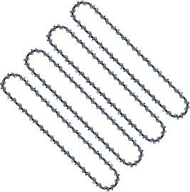 4 Stück Sägekette für 30 cm Schiene -