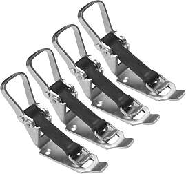 4 Stück Schaufelhalter, Verschlusslager