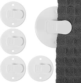 4 Stück Schutz-Spritzschutz-Clips, Selbstklebend