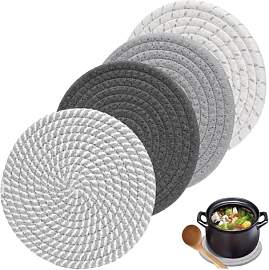 4 Stück Topfuntersetzer Set,18cm Runde