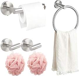 4-teiliges Badezimmer-Hardware-Set, enthält