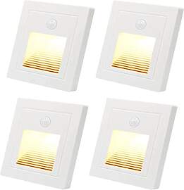4x 1,5W LED Treppenlicht mit bewegungsmelder