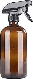 500 ml leere bernsteinfarbene Glas-Sprühflaschen, 