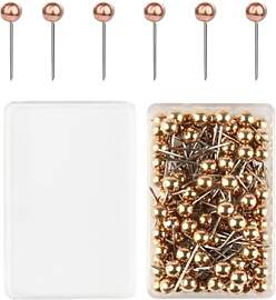 500 Stücke Map Push Pins, Plastik rundköpfen