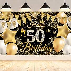 50. Geburtstag Deko Banner für Männer und