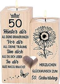 50. Geburtstag Frau Mann, Geschenkideen 50