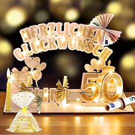 50. Geburtstag Geschenk Frau & Mann –