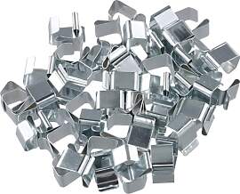 50 Stück Dachrinnenhaken für Lichterketten,
