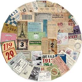 50 Stück Vintage Sticker Aesthetic Aufkleber,