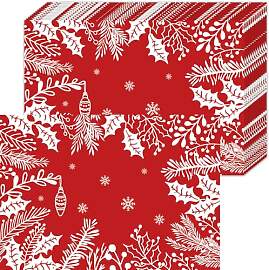 50 Stück Weihnachten Papier Platzsets,