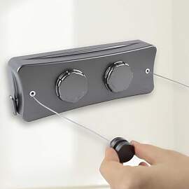 5.1M Wäschetrockner Wand Ohne Bohren, Ausziehbare 