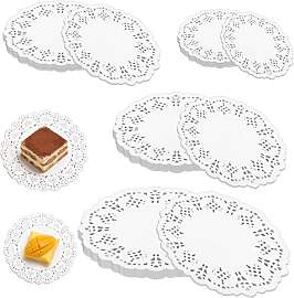 560 Stück Tortenspitze Papier 4 Größen