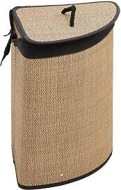 5five - eck-wäschekorb aus bambus 48l