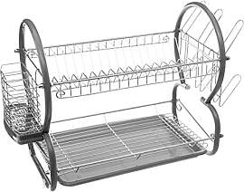 5five - metallabtropfgestell 2 ebenen mit grauer