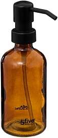 5five - seifenspender 250ml braun