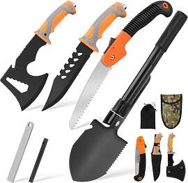 5-in-1-Überlebens-Set, Überlebens-Set mit