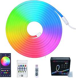5M Neon LED Strip, 5V RGB Neon LED Streifen mit