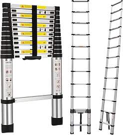 5M Teleskopleiter, Aluleiter Klappleiter