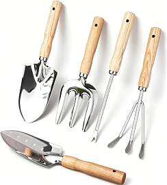 5-teiliges Gartenwerkzeug Set, Gartenset mit