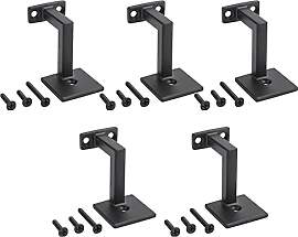 5 x Handlaufträger, Handlaufhalter für Holz