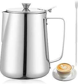 600ml Milchkännchen, Edelstahl Milchkanne mit