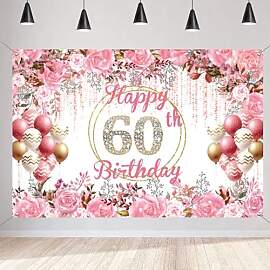 60. Geburtstag Deko Frau, Happy 60th Birthday