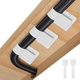 60 Stück selbstklebende Kabelbinder mit