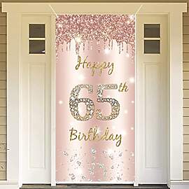 65. Geburtstag Frauen Deko, Happy 65 Birthday