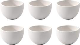 6er Set Espressobecher NewMoon weiß für 50ml, D. 