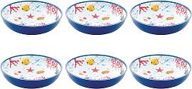 6er Set Suppenteller, Schalen BORA BORA