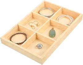 6 Fächer Setzkasten Holz, Multifunktional