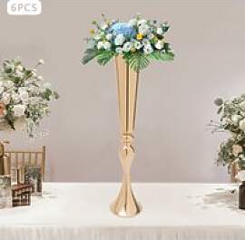 6 Stück 22,2 Zoll hohe Blumenvase