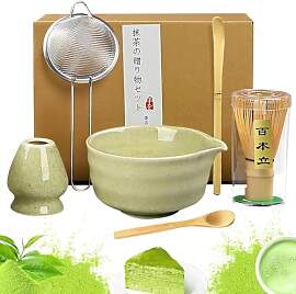 6 Stück Matcha-Set, Matcha Besen Set, Matcha