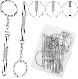 6 Stück Mini Brillen Schraubendreher, 3 in 1