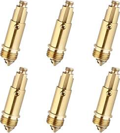 6 Stück Popup Ablaufventil Wahbecken, Stecker Bad 