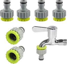 6 Stück Wasserhahn