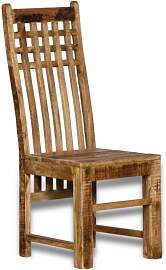 6x Massivholz Möbel Stuhl Mangoholz 45x110x45cm