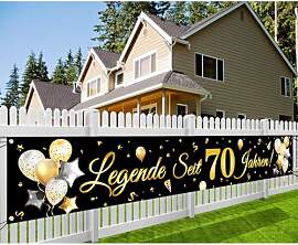 70. Geburtstag Banner, Legende Seit 70 Jahren