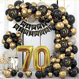 70 Geburtstag Deko, 70. Geburtstag Mann Frauen, 70 
