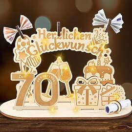 70 Geburtstag Mann Frau, Geldgeschenke Geburtstag