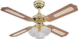 78199 Deckenventilator Princess Trio ,105 cm, aus